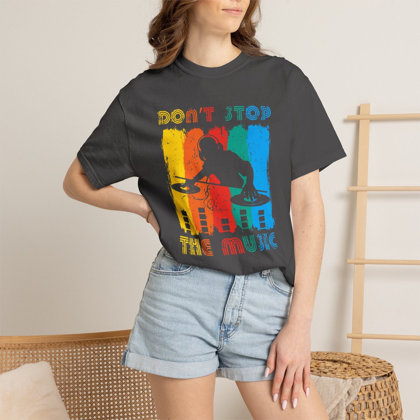 Music Graphic Design Unisex Cotton T-shirt 014