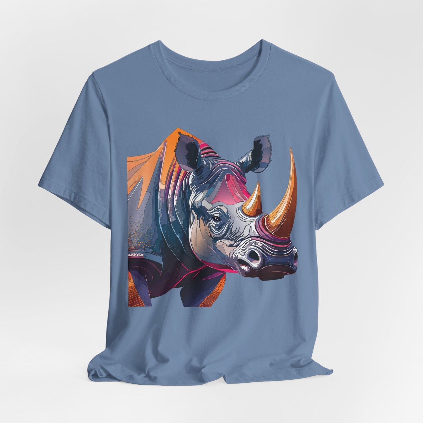 Unisex Animal Print Tee Shirt Featuring Wild Animals Art Design For Everyday Wear