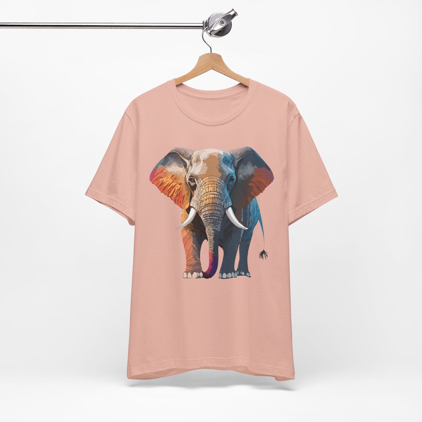 Unisex Animal Shirt With Animals Art Design Graphic Tee Short Sleeve Wild Animals