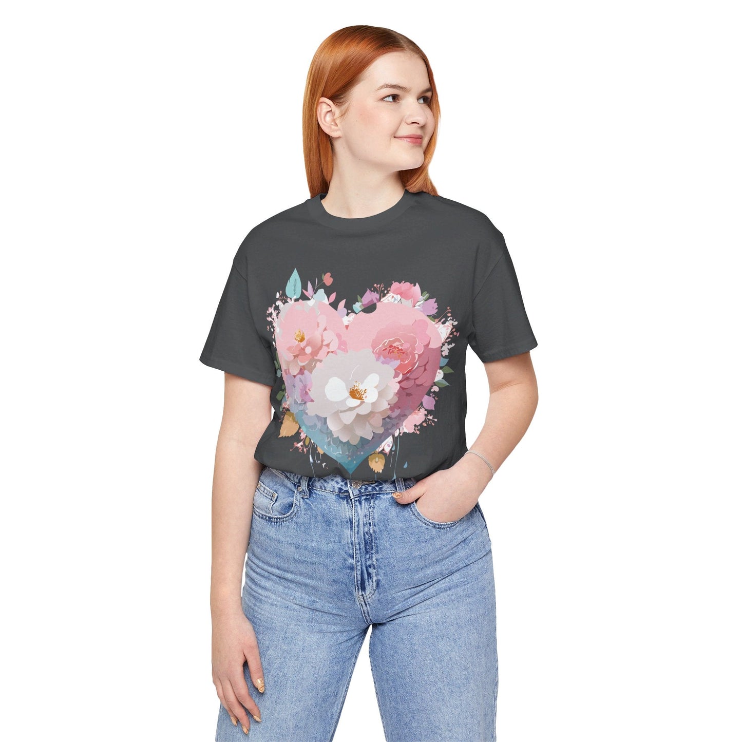 Valentine Graphic Tee Unisex Adelpha Vintage Inspired Art Shirt For Everyday Wear