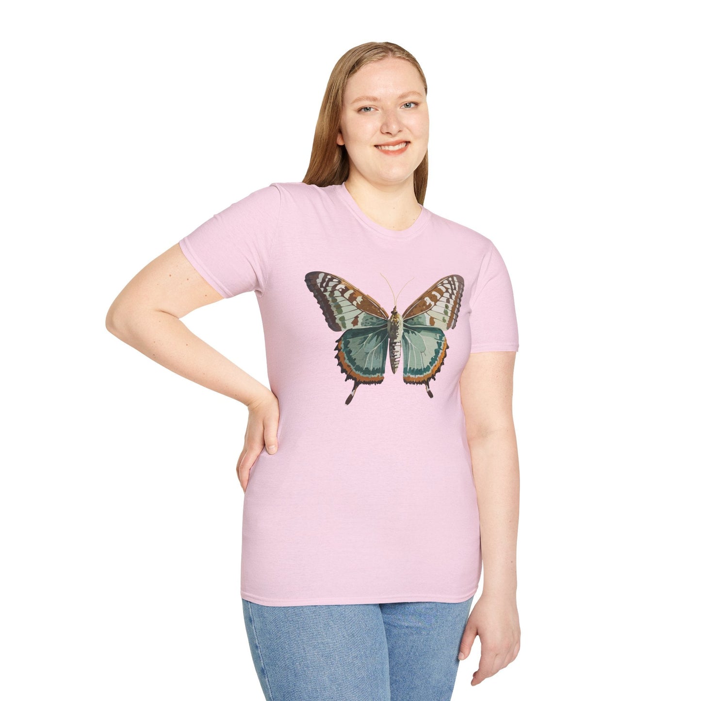 Butterfly Monarch Shirt Unisex Gildan Softstyle 64000 T Shirt 100 Percent Cotton