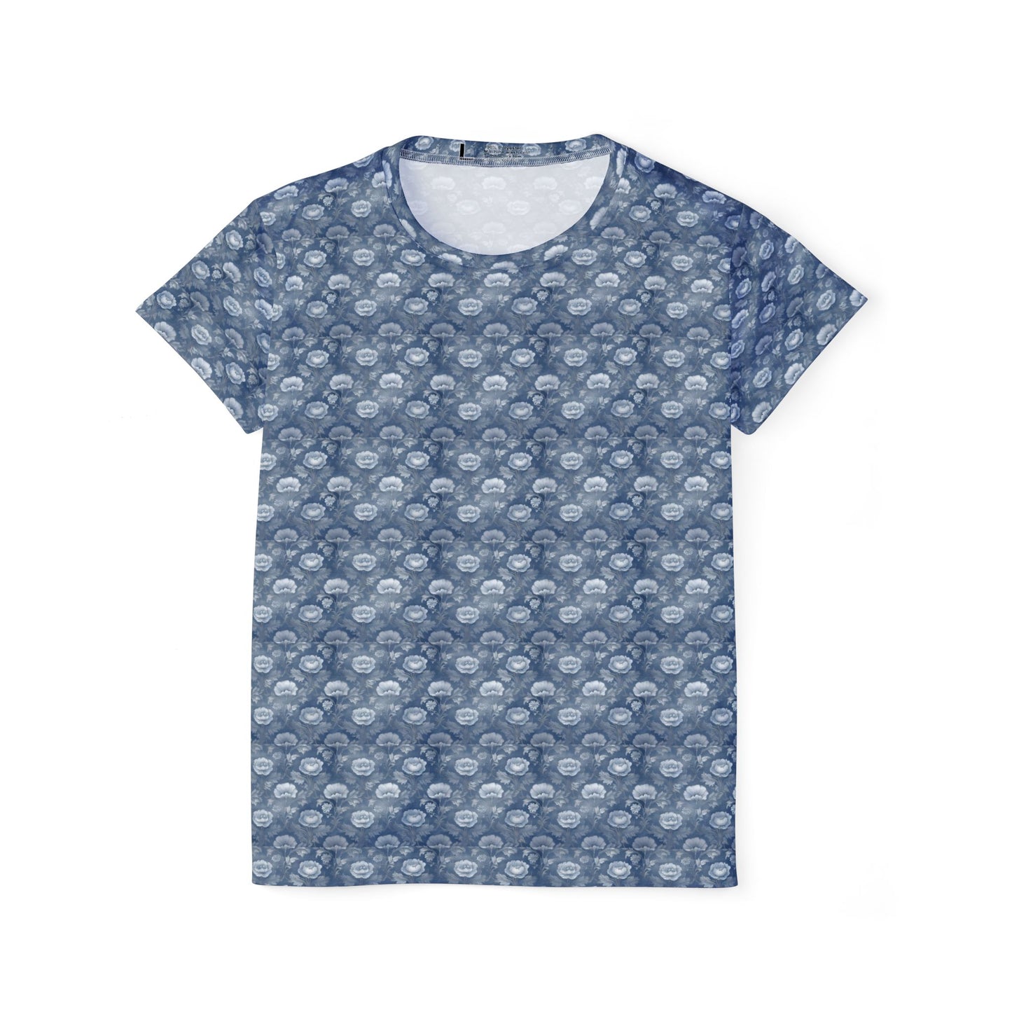 Women Poly T-Shirt with Floral Print