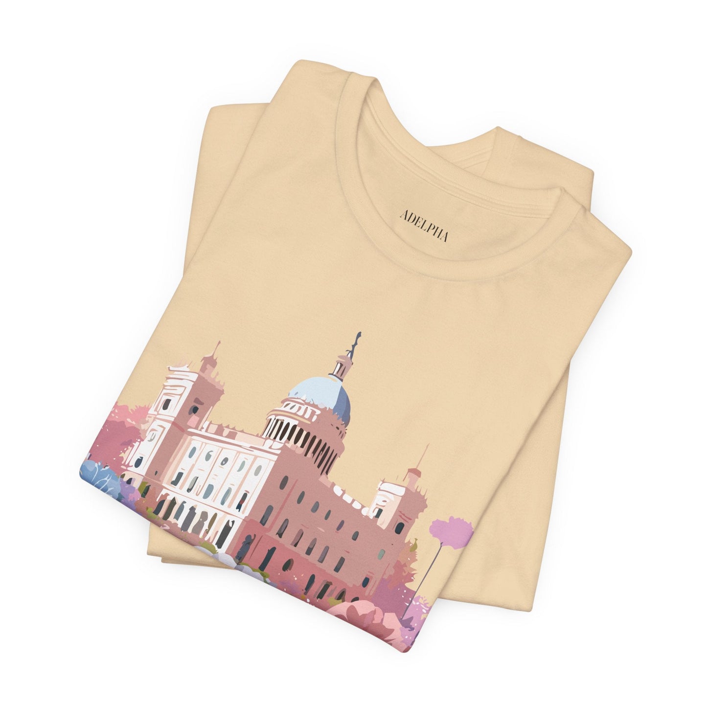 Adelpha Madrid Graphic T Shirt Unisex Short Sleeve Art Tee With Vintage Inspired Artwork