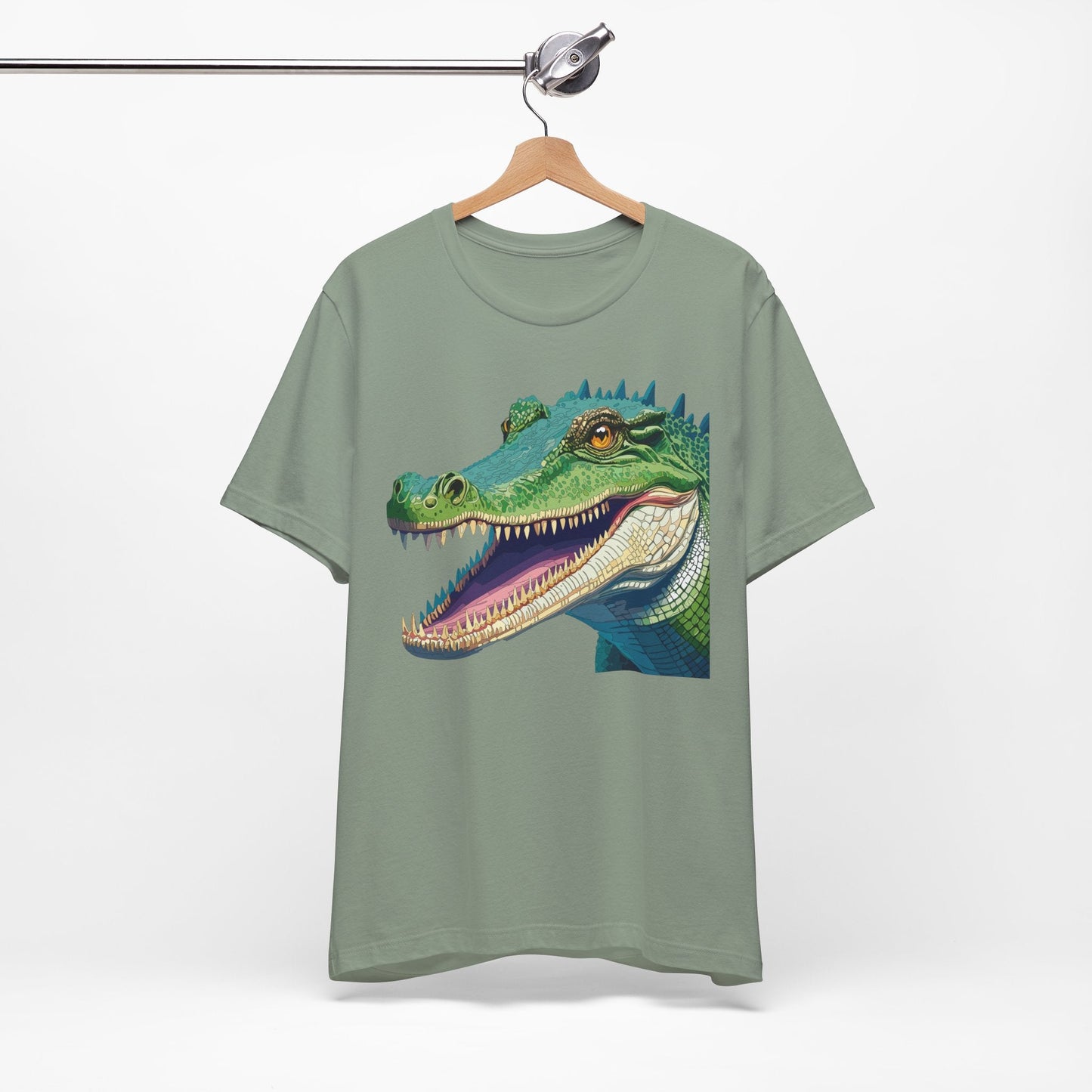 Unisex Animal Tee Shirt With Animals Art Design Wild Animals Jersey Short Sleeve
