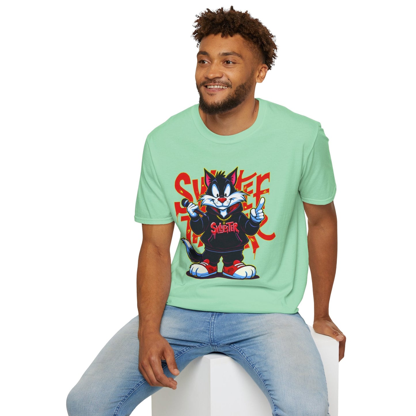 Gildan Softstyle Unisex T Shirt 100 Percent Ring Spun Cotton Cartoon Animation And Funny Animals Tee