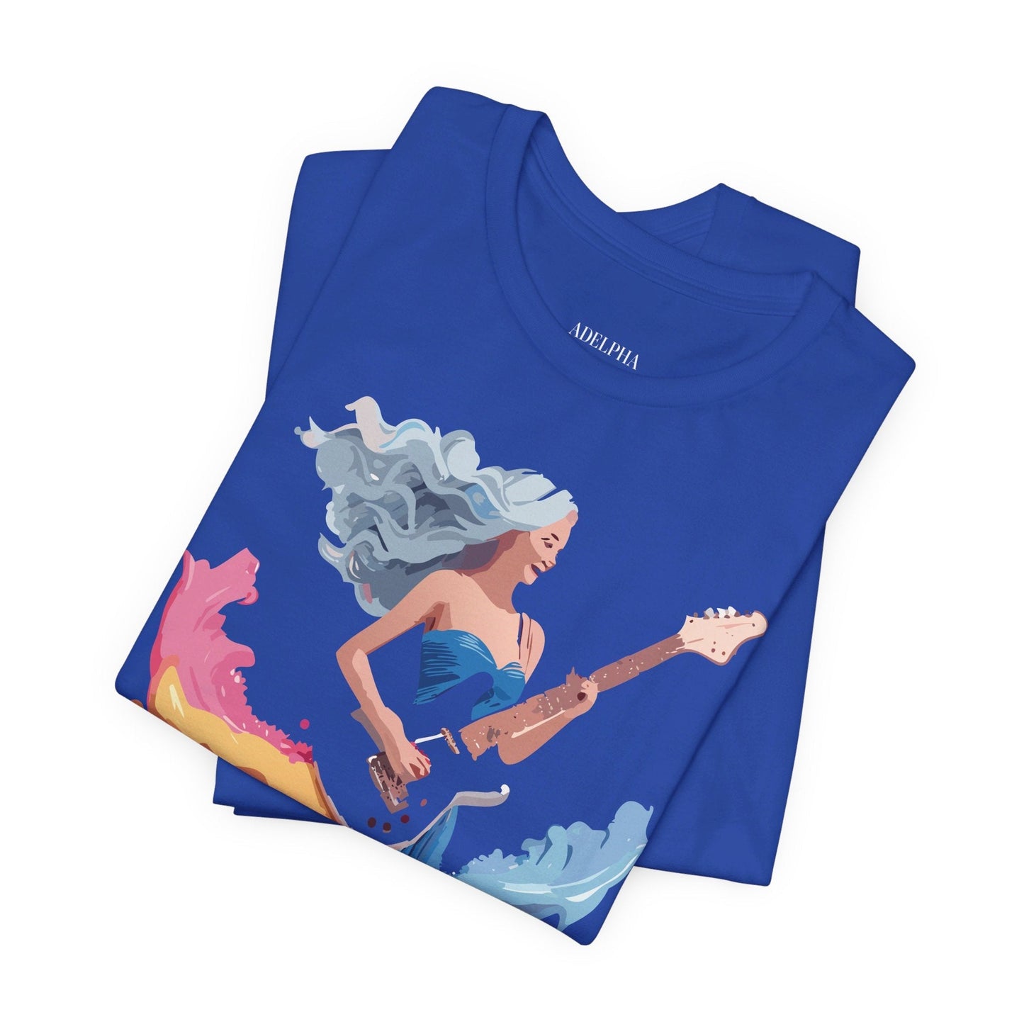 Adelpha Music T Shirt Graphic Tee Unisex Short Sleeve Vintage Inspired Artwork Casual Wear