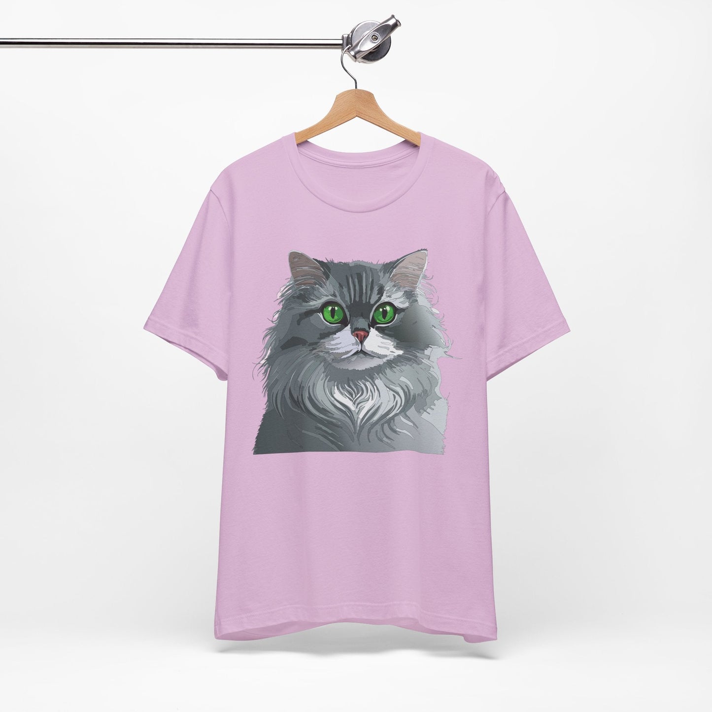 Unisex Animal Shirt With Art Design Animals Tee Short Sleeve Jersey Style Wild Animals Shirt