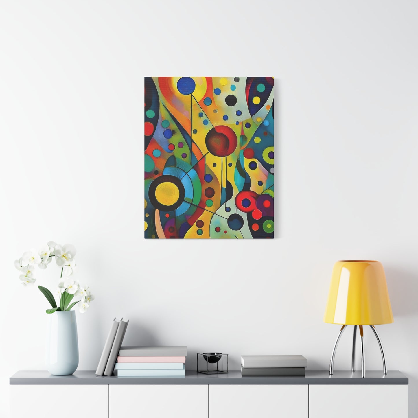 Abstract Oil Painting Print Canvas 20x24,20x30,24x30 24x32,24x36,30x40 32x48,36x48,40x60 Pine-Wood Inner Frame ABS-126