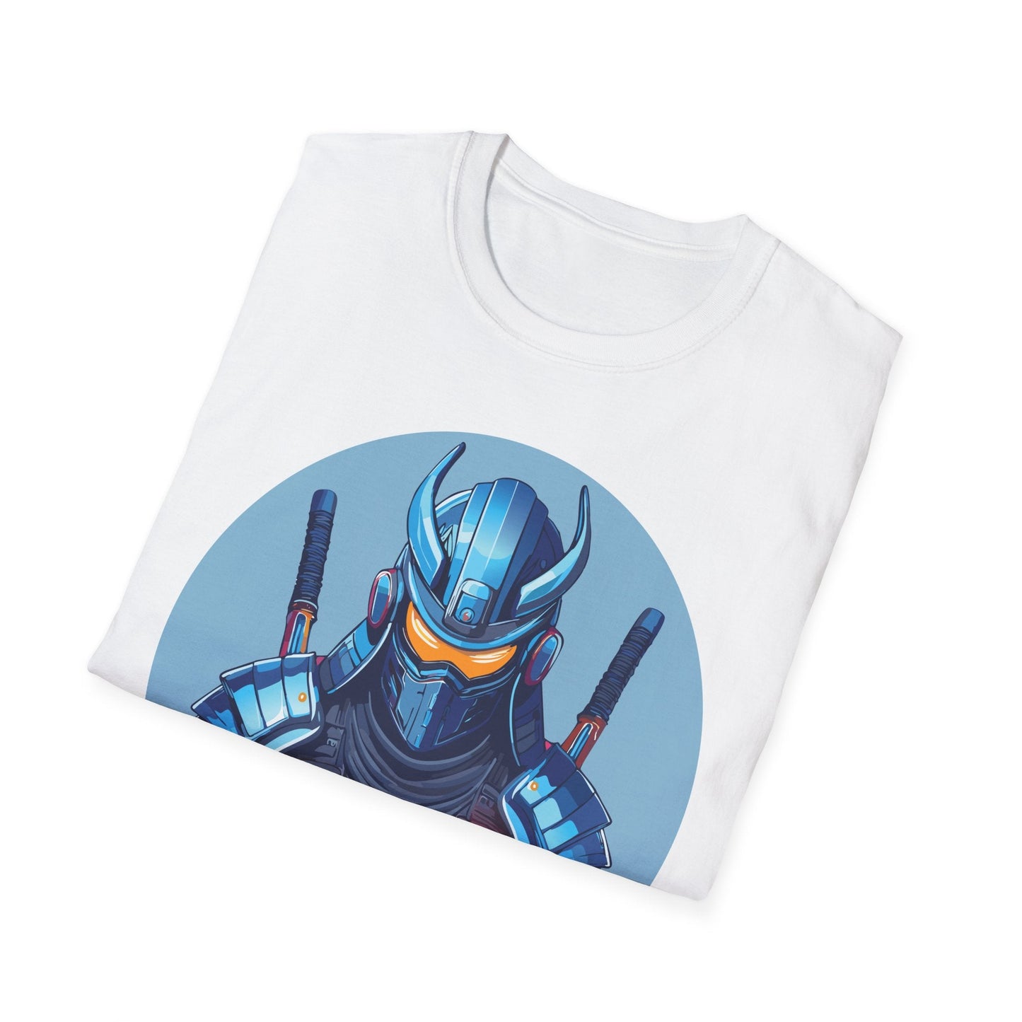 Samurai Shirt Unisex Softstyle T Shirt 100 Percent Ring Spun Cotton Gildan 64000