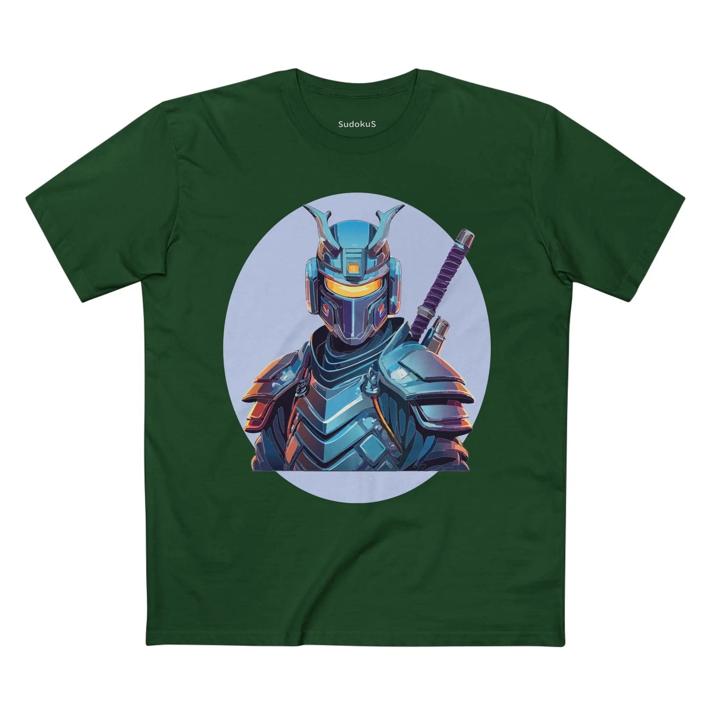 Samurai Graphic Unisex 100 Cotton Staple Tee 12