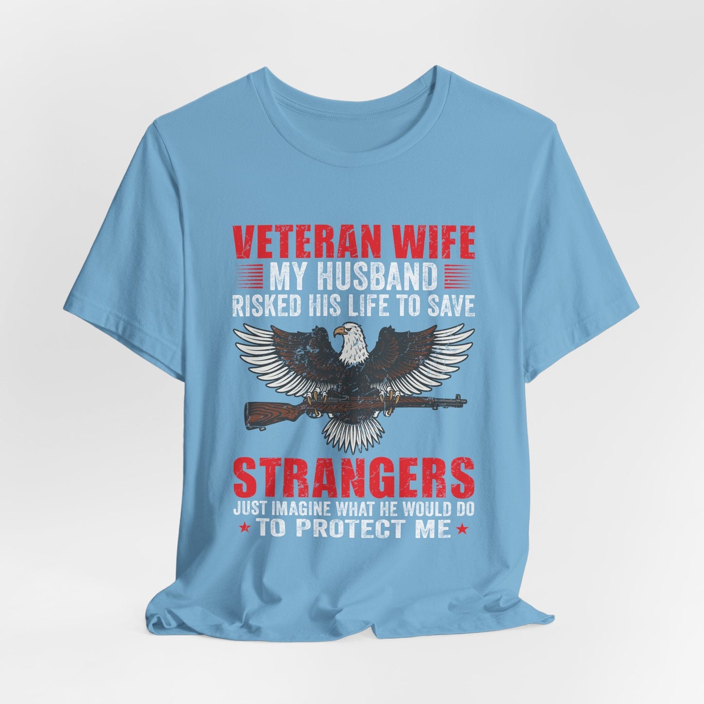 Army Veteran Patriotic Graphic Design Unisex Cotton T-Shirt v40