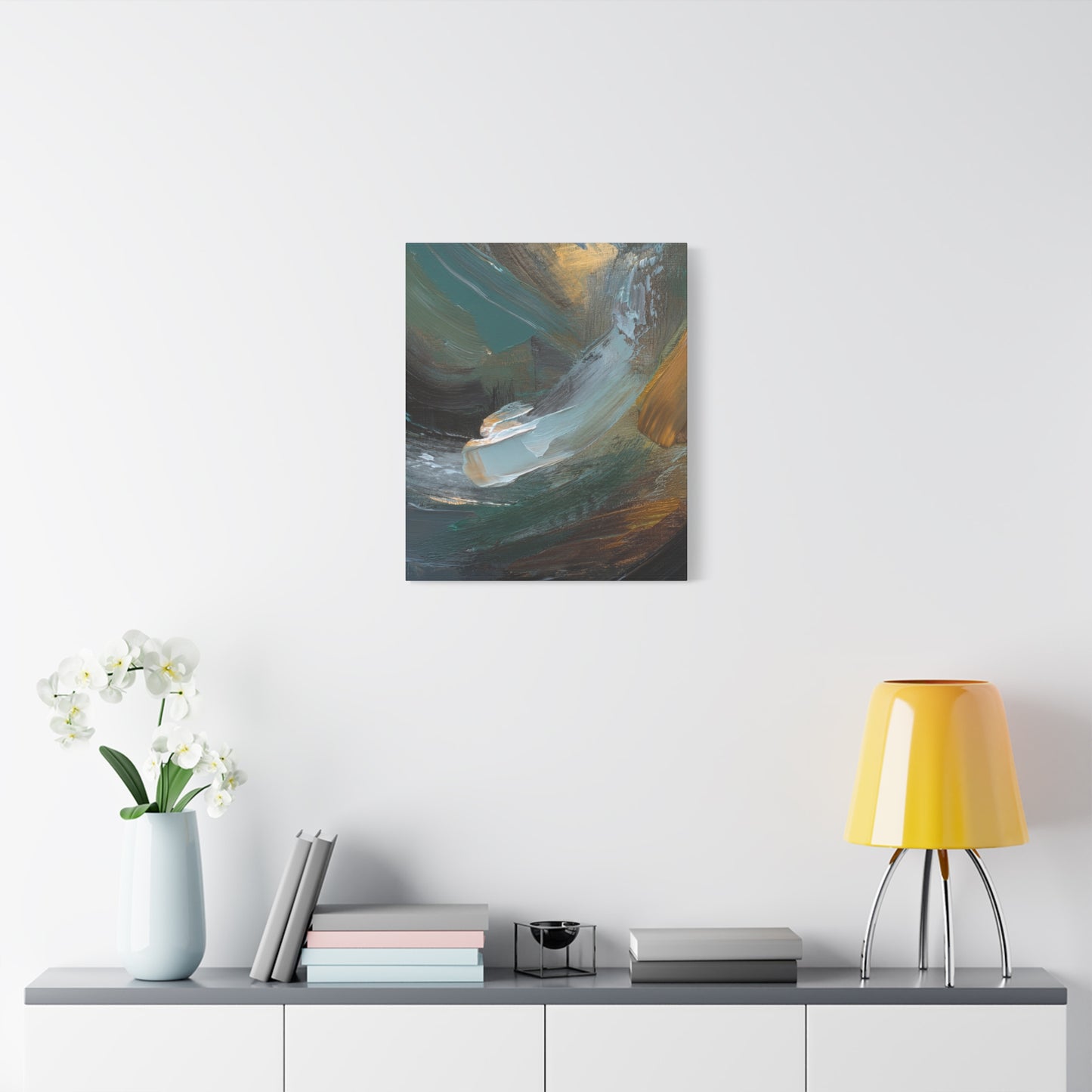 Abstract Oil Painting Print Canvas 20x24,20x30,24x30 24x32,24x36,30x40 32x48,36x48,40x60 Pine-Wood Inner Frame ABS-79