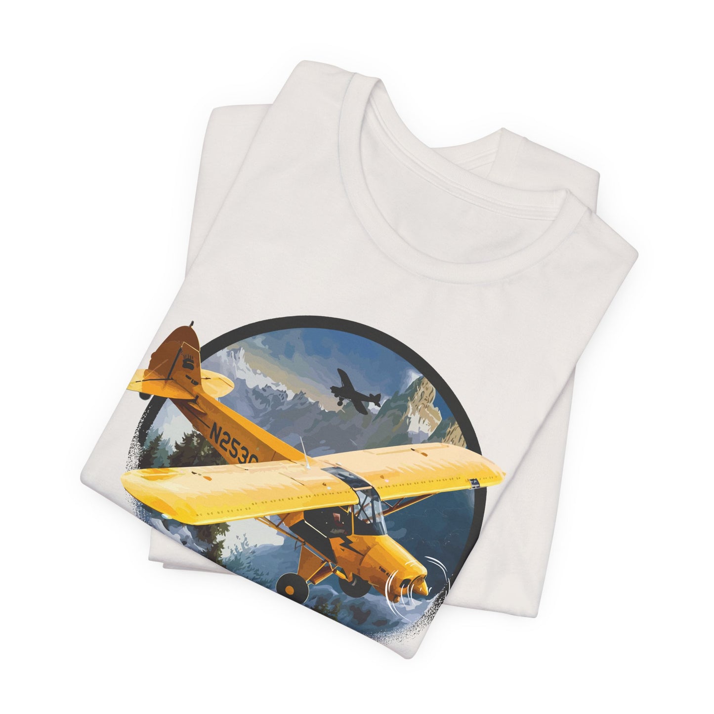 Retro Plane Graphic Design Tee, Plane Shirt, Vintage Tees, Art Design T-Shirt, Graphic Tee, Retro Art Shirts