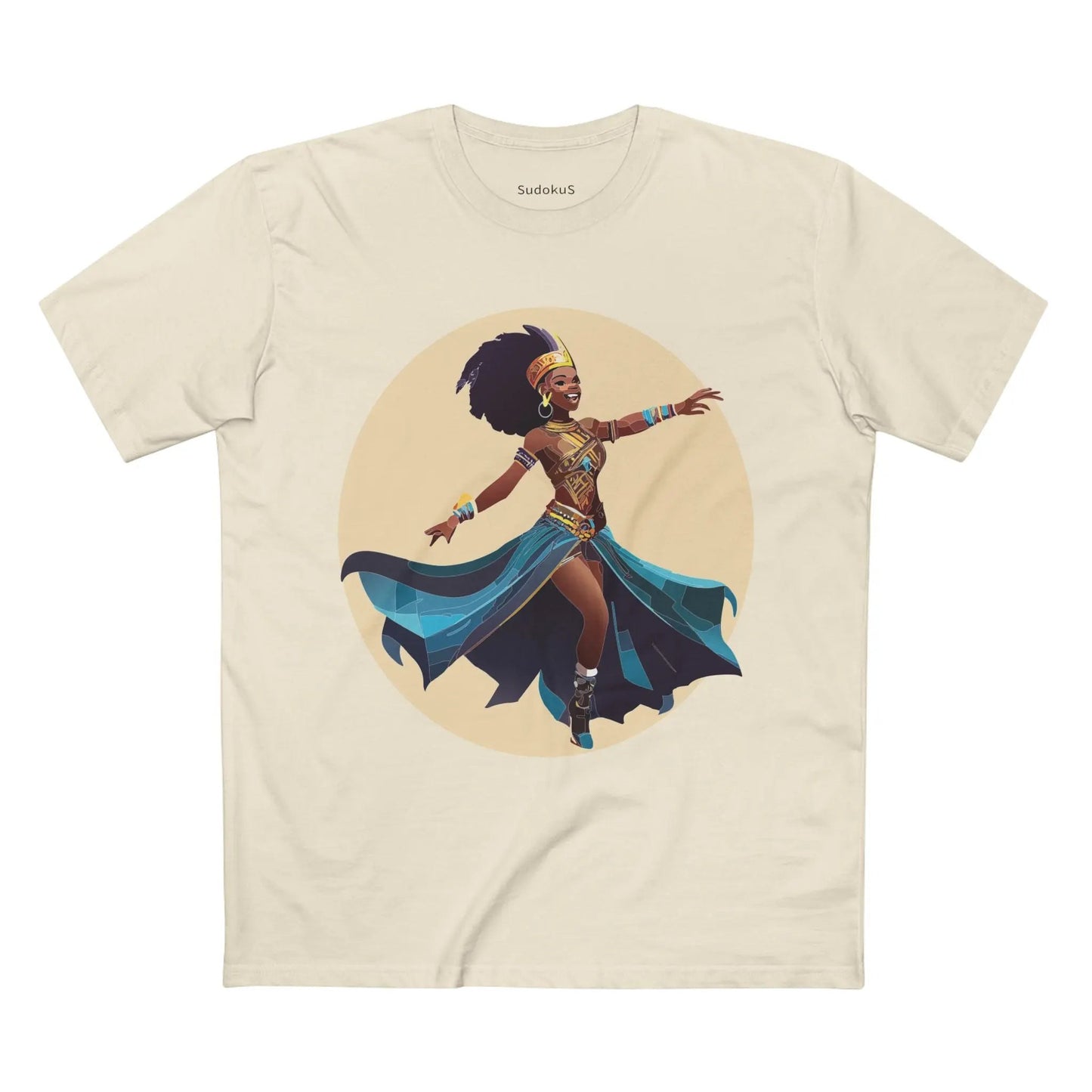 Dancer Graphic Unisex 100 Cotton Staple Tee 10