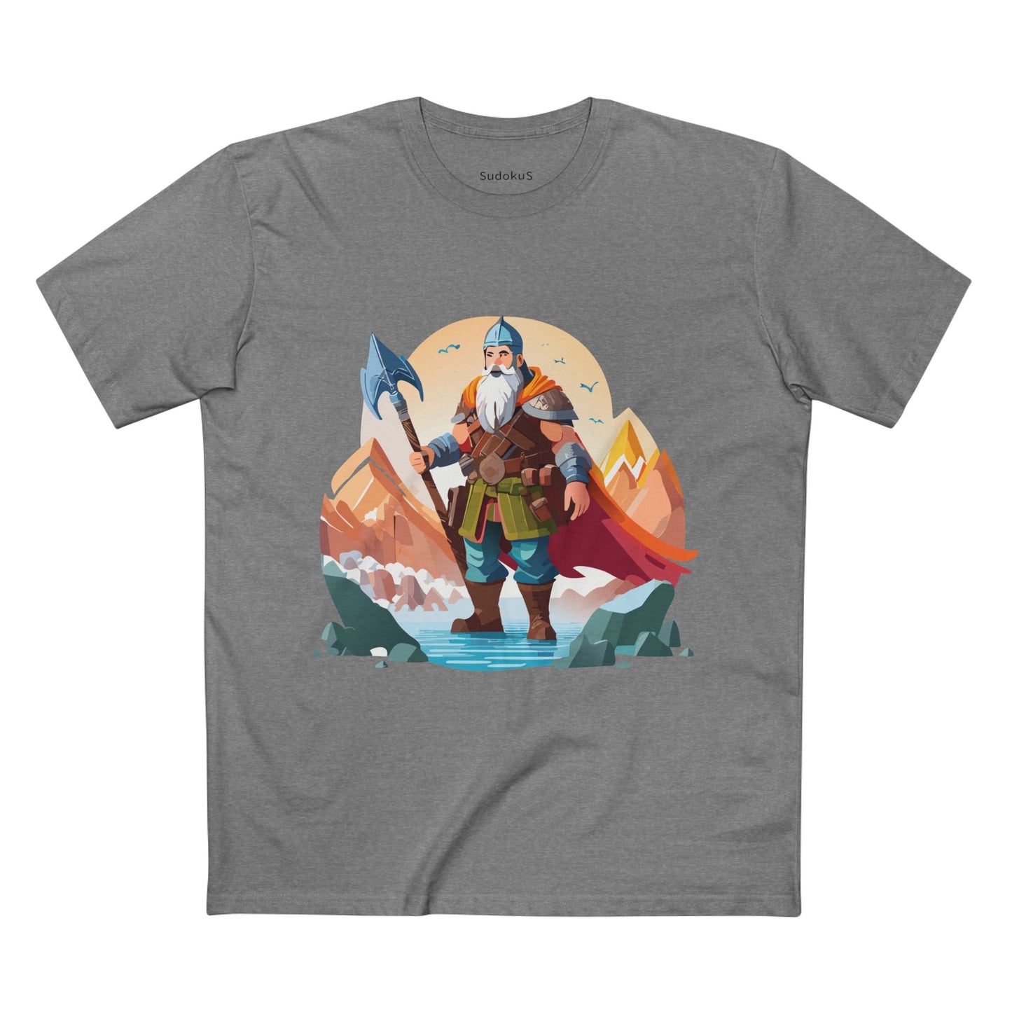 Viking Graphic Unisex 100 Cotton Staple Tee 25