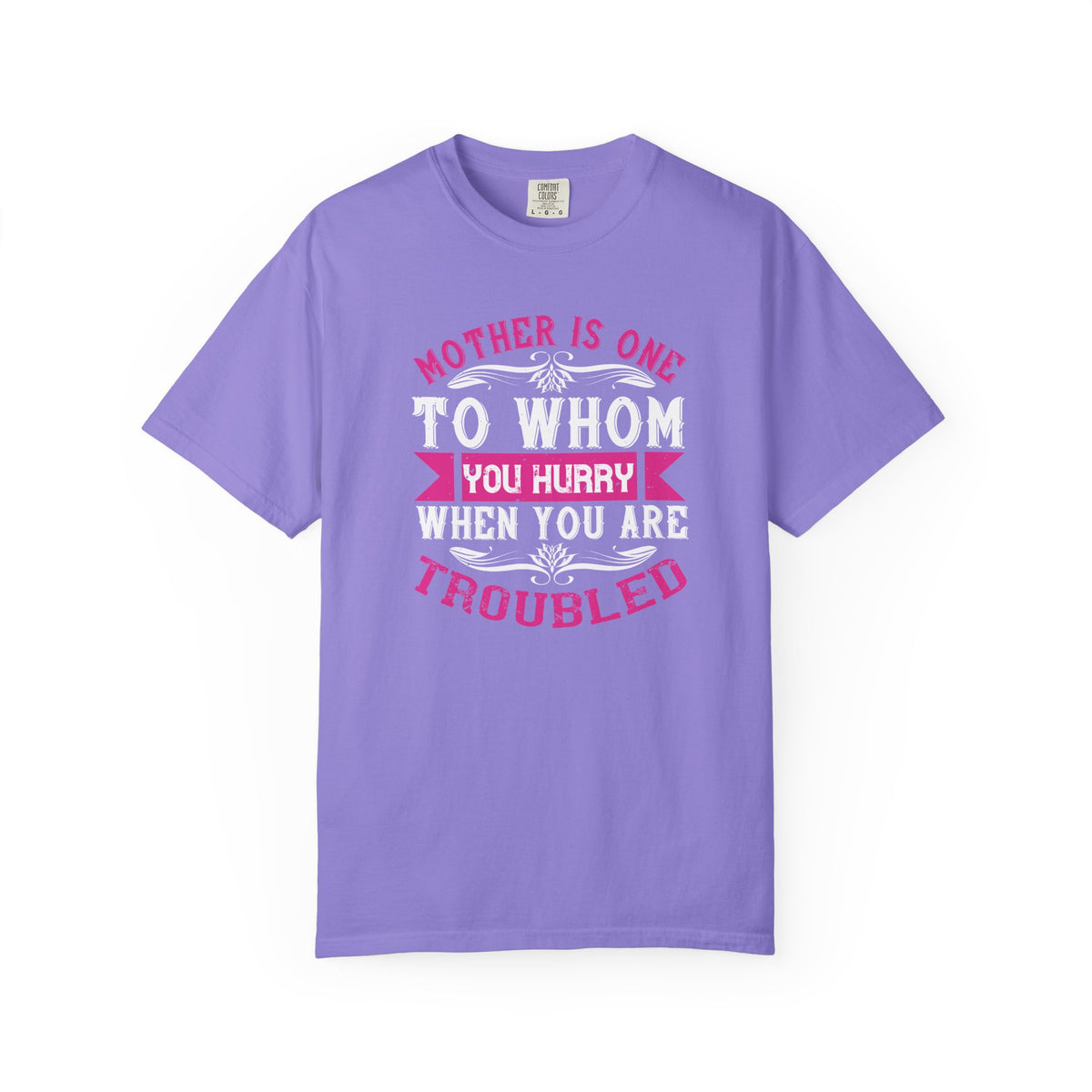 Mom T-shirt Mother Day Mama Tee Unisex Comfort Colors Garment-Dyed Cotton h82