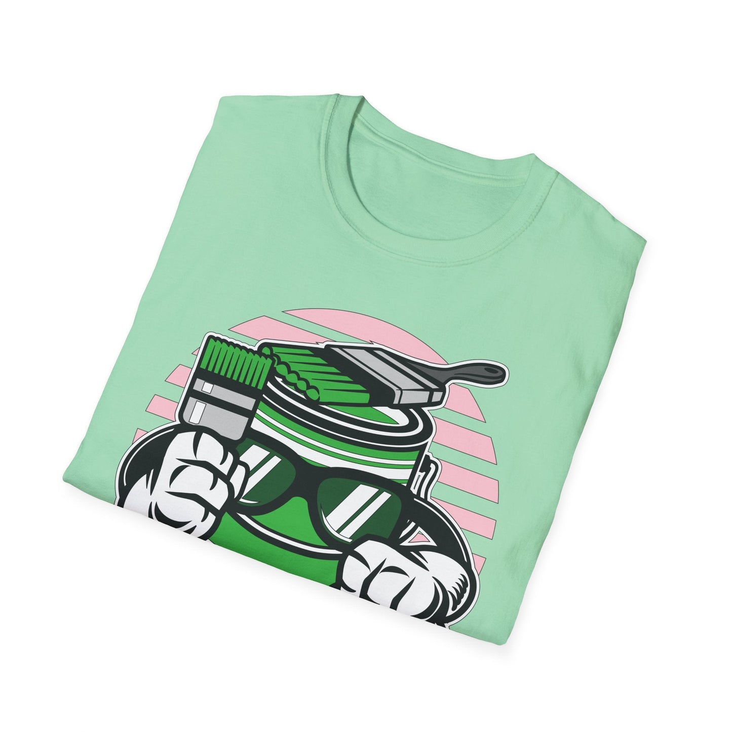 Cartoon T Shirt Animation Tee Funny Graphic Shirt For Unisex Gildan Softstyle 64000 Art Design