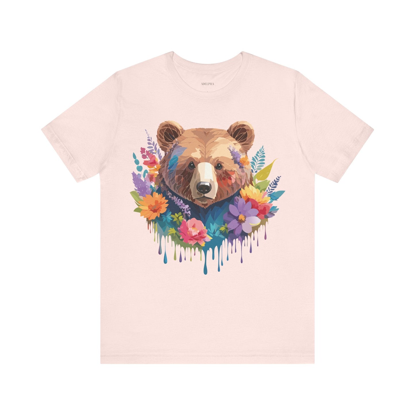 Adelpha Vintage Inspired Graphic Tee Unisex Short Sleeve Shirt