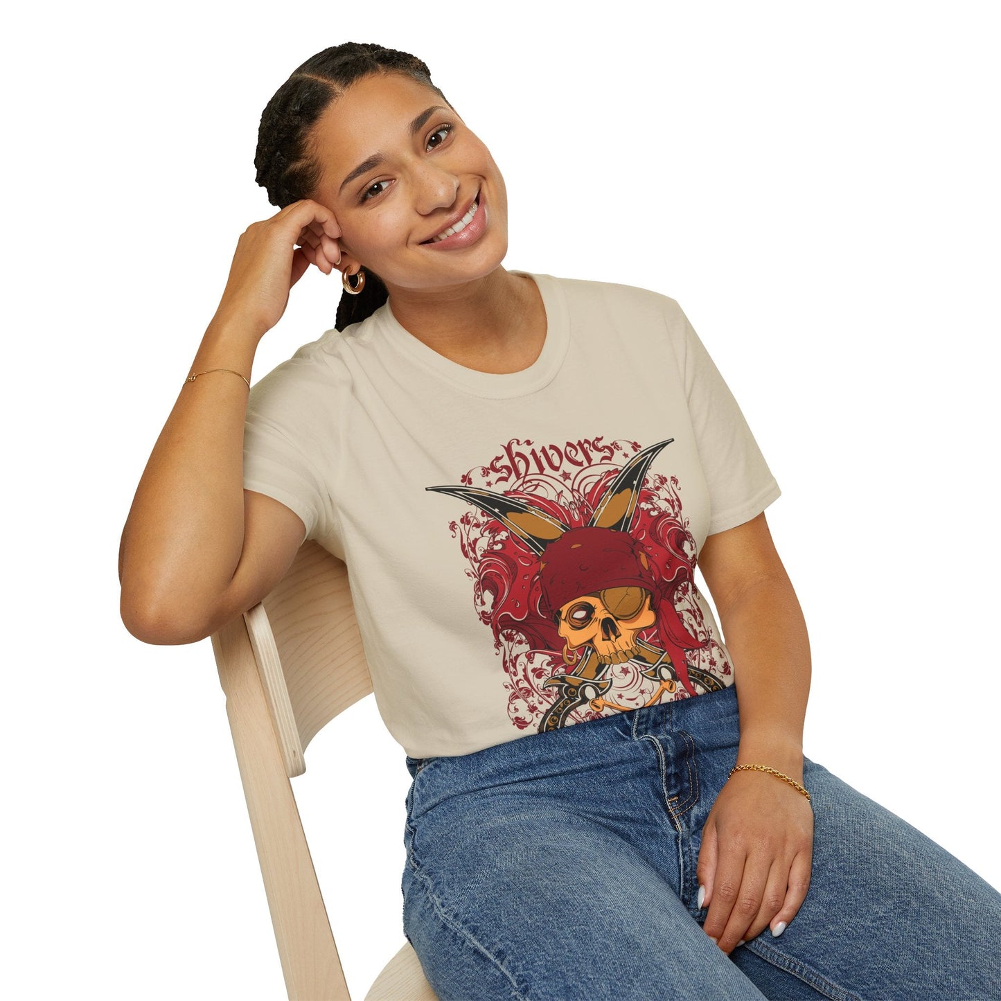 Art Design Graphic Tee Unisex Softstyle 64000 100 Percent Cotton Ring Spun For Art Lovers