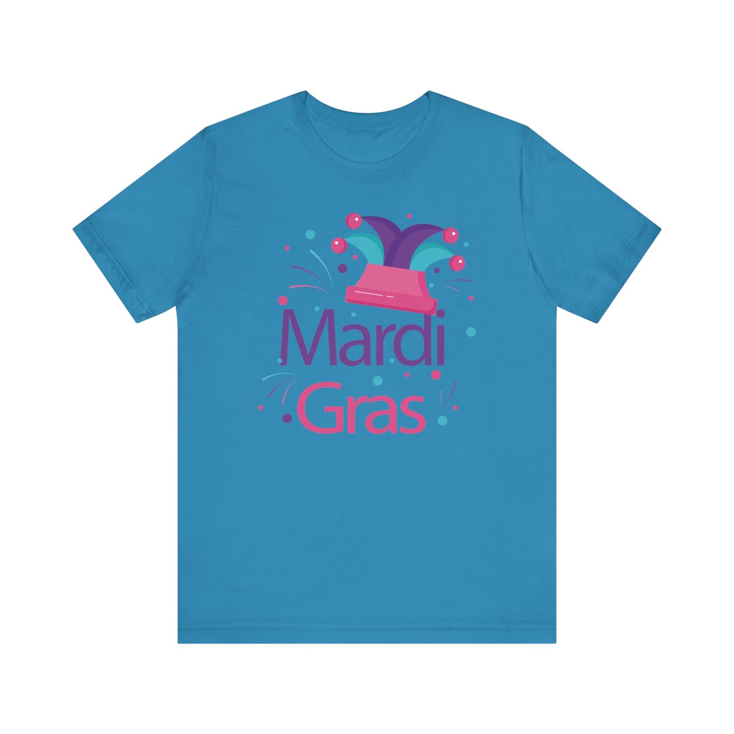 Tee-shirt en coton unisexe pour Mardi Gras