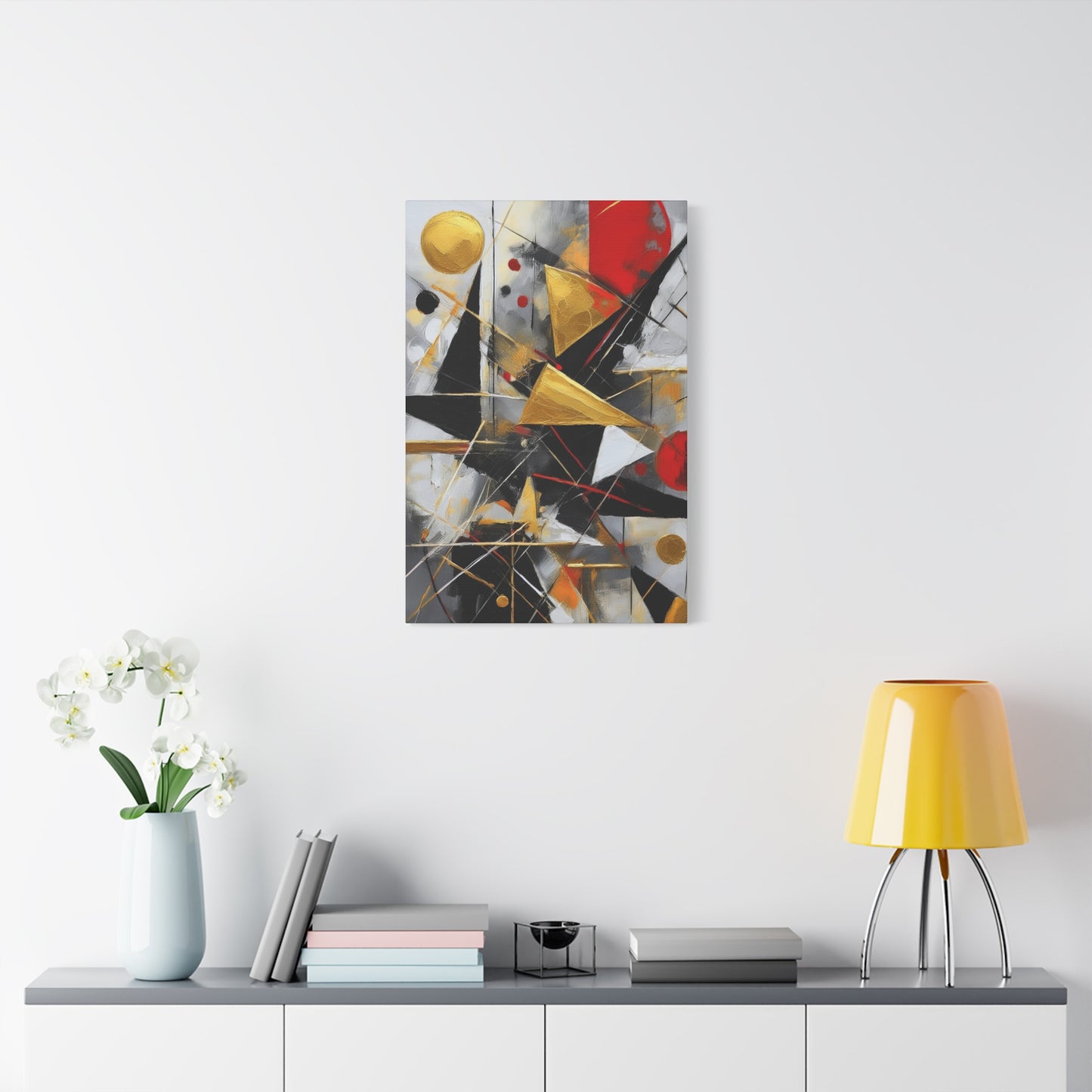 Abstract Oil Painting Print Canvas 20x24,20x30,24x30 24x32,24x36,30x40 32x48,36x48,40x60 Pine-Wood Inner Frame ABS-187