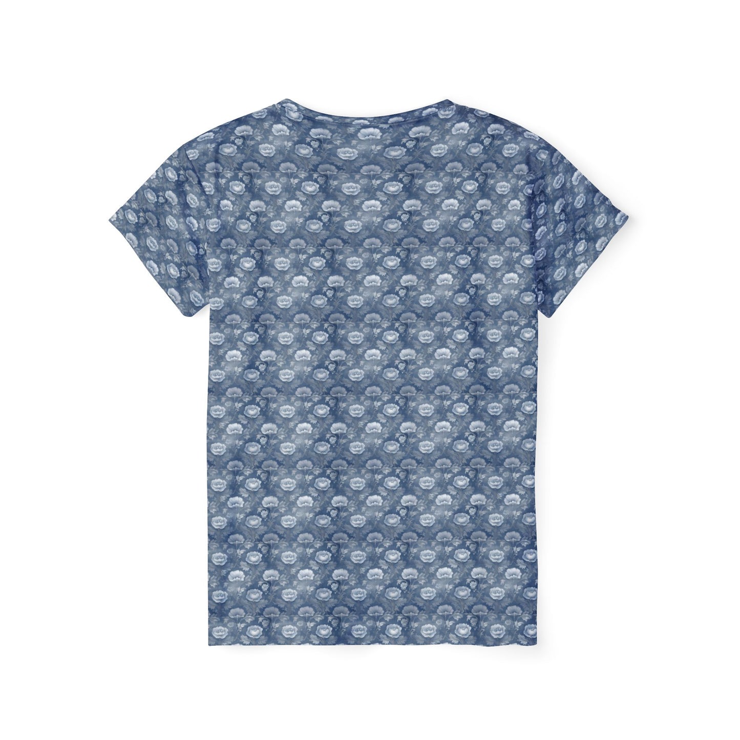 Women Poly T-Shirt with Floral Print