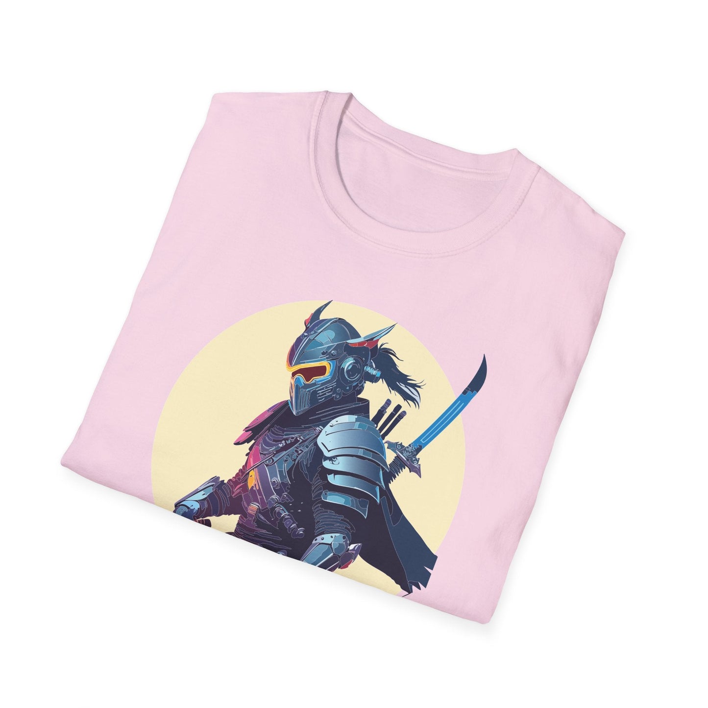 Samurai Shirt Unisex Softstyle Short Sleeve T Shirt Gildan 64000 Breathable Comfort Wear