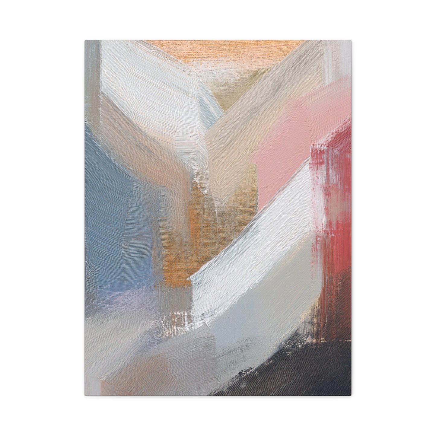 Abstract Pastel Painting Print Canvas 20x24,20x30,24x30 24x32,24x36,30x40 32x48,36x48,40x60 Pine-Wood Inner Frame ABS-88