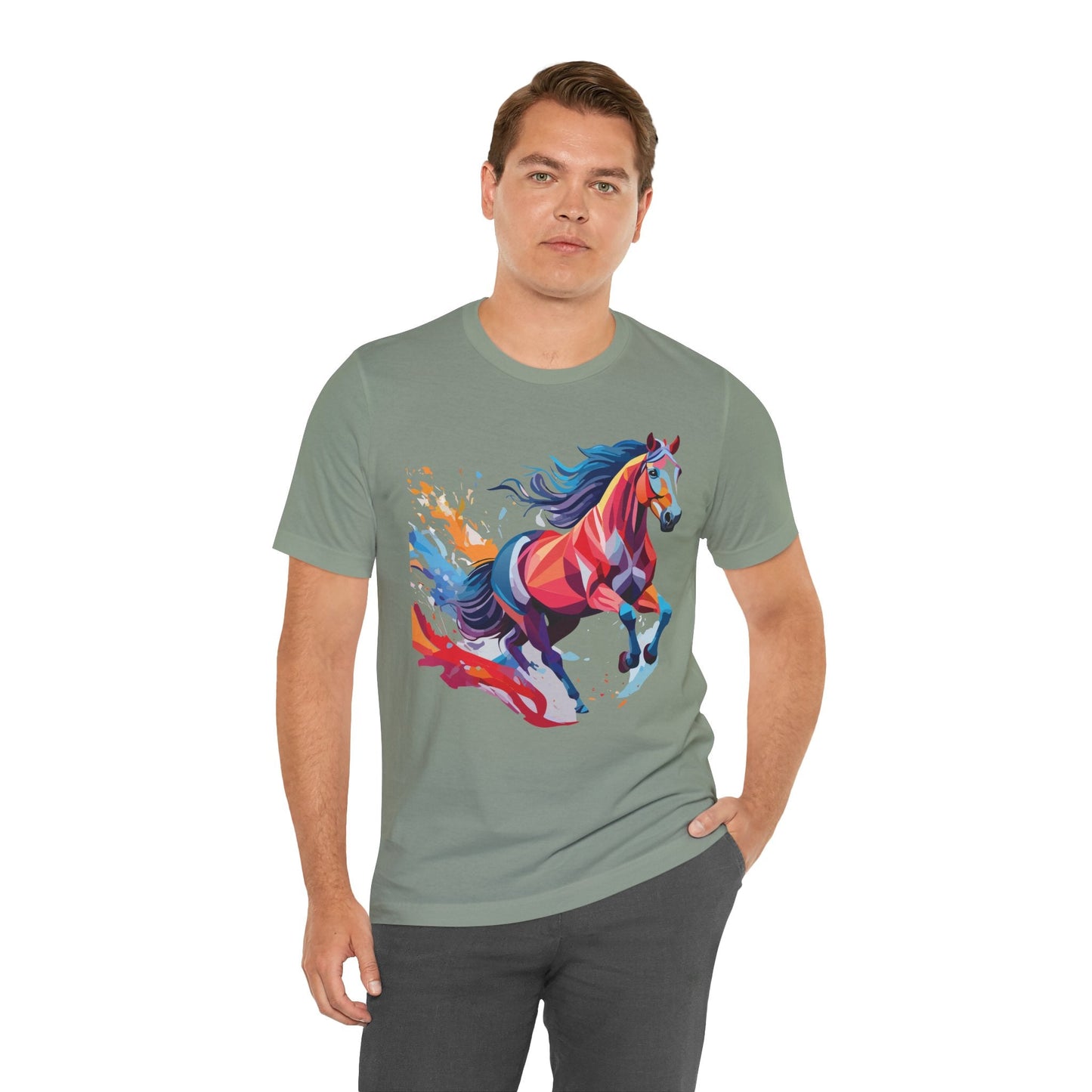 Unisex Animal Shirt Art Design Tee With Animals Wild Animals Graphic Tee For Everyday Wear
