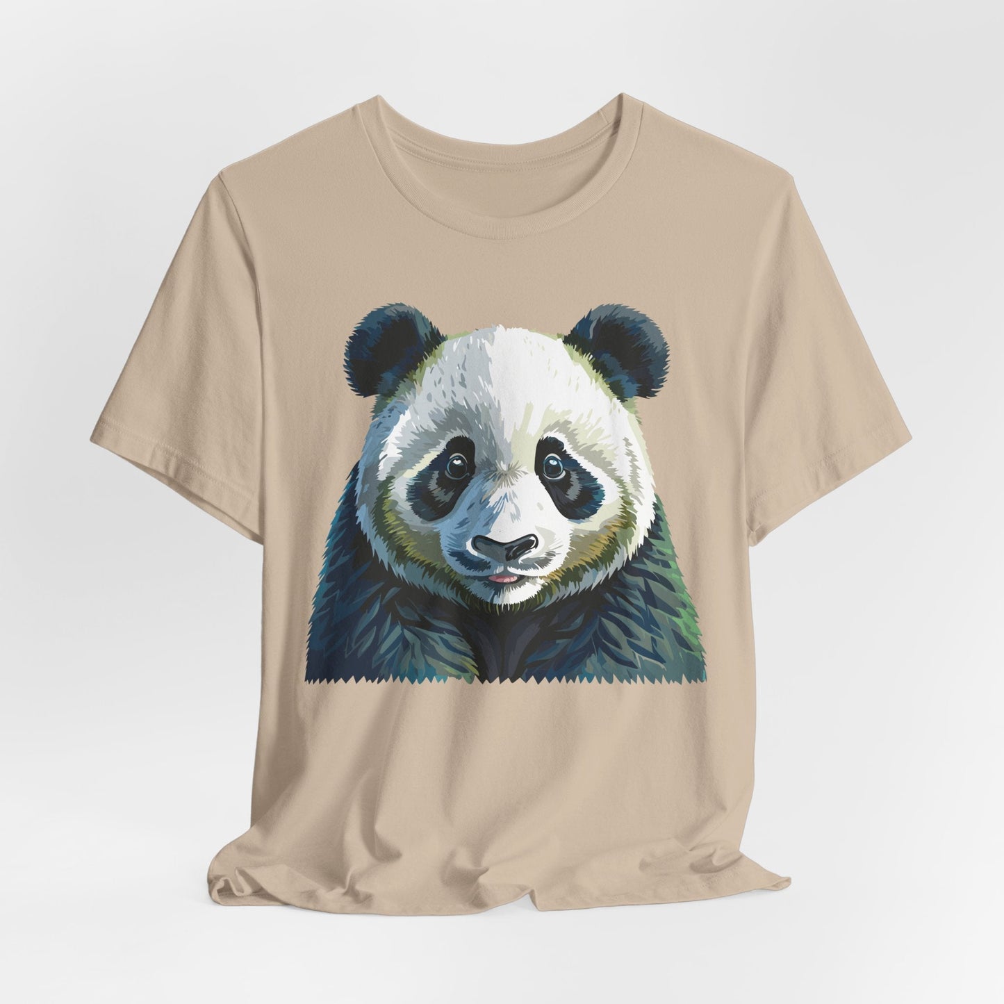 Unisex Animal Graphic Tee Shirt With Wild Animals Art Design Gildan Softstyle 64000