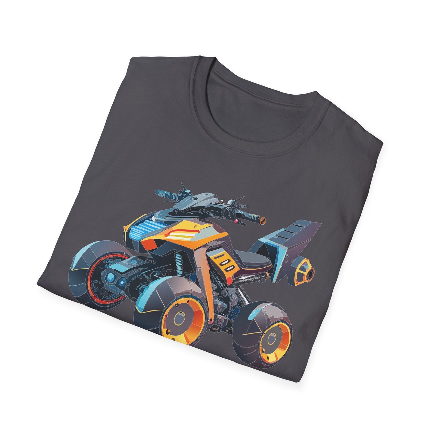 Bike Graphic Unisex Cotton Motorcycle Art Design Tee 6