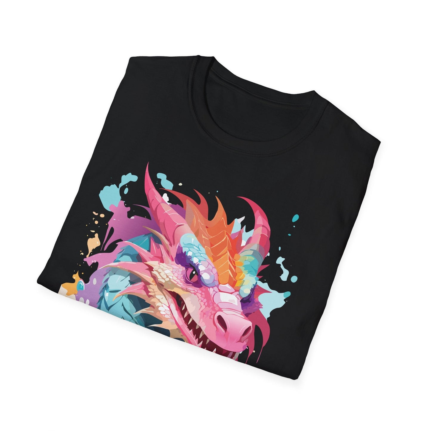 Dragon T Shirt Unisex Dragon Graphic Tee Softstyle 64000 Lightweight Comfort Durable Breathable