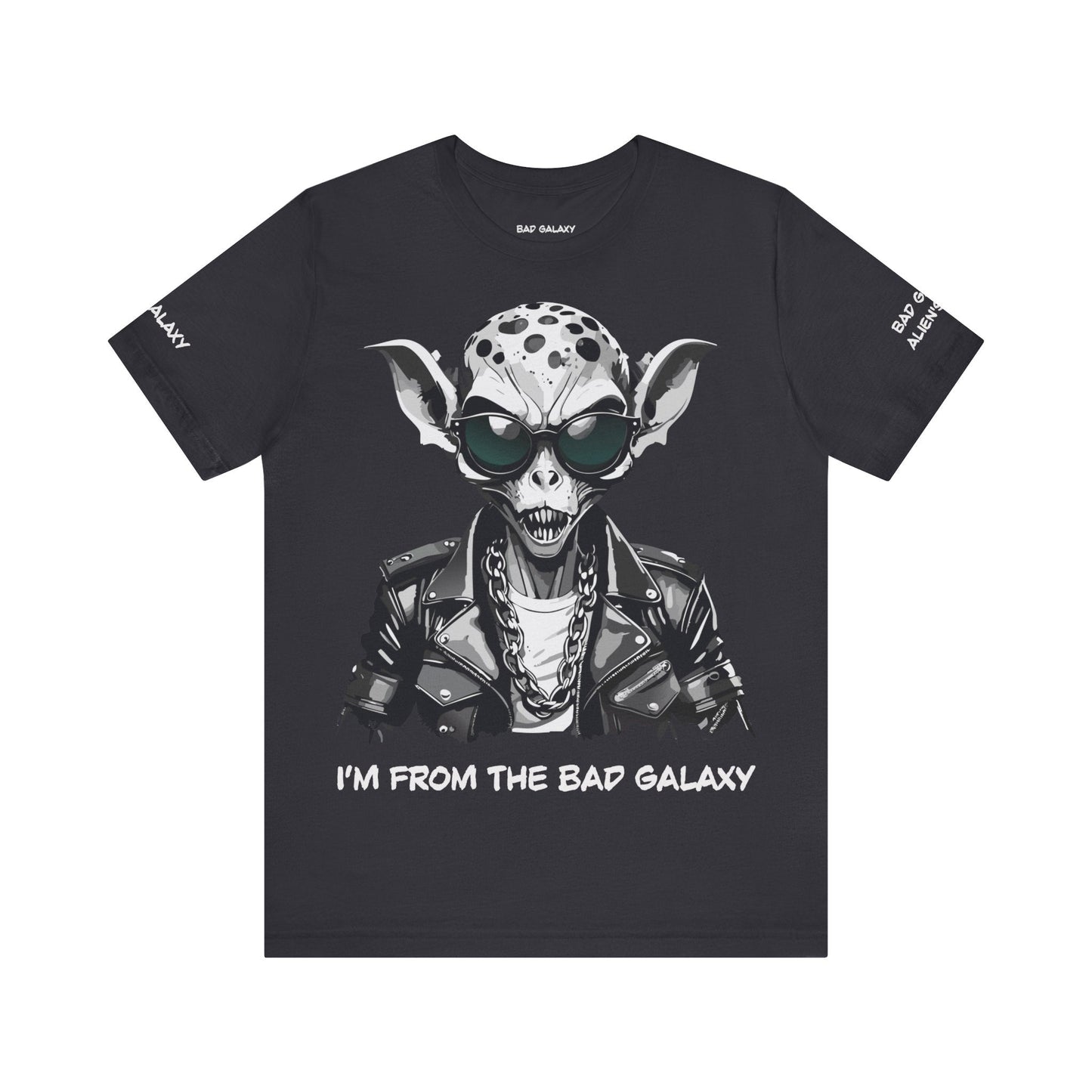 Alien Tee Shirt From Bad Galaxy Made To Order Lightweight 100 Cotton Tee With Eco Inks Free Shipping