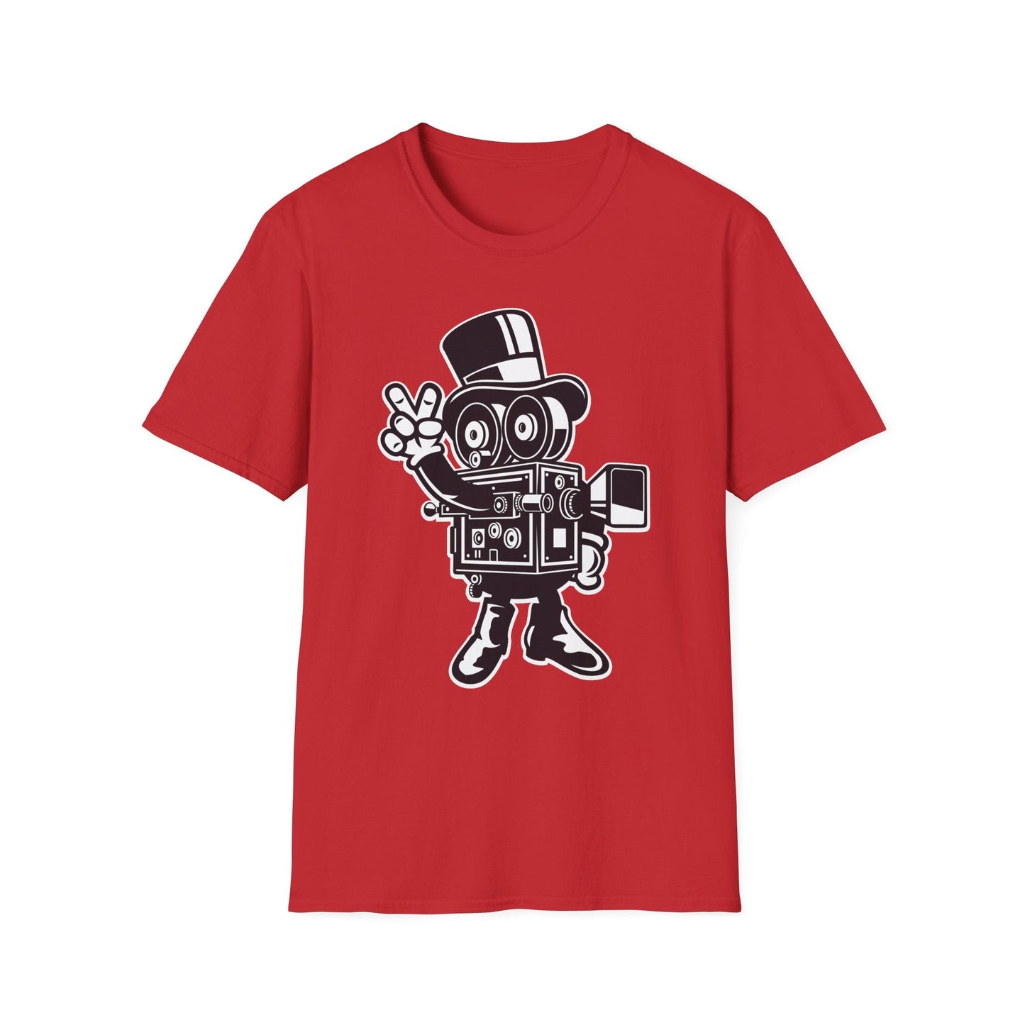 Cartoon T Shirt Animation T Shirt Funny Tee Unisex Gildan Softstyle 64000 Comfort Fit All Day