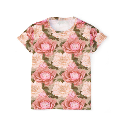 Floral Print Shirt, Shirt with Flowers