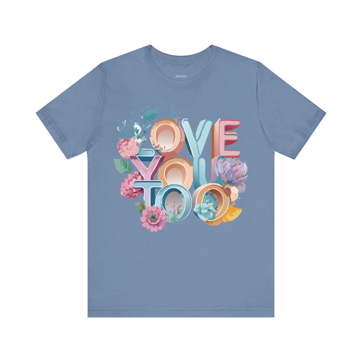 Valentine's Day  Graphic Unisex Cotton Bella+Canvas Tee with Art Design n204