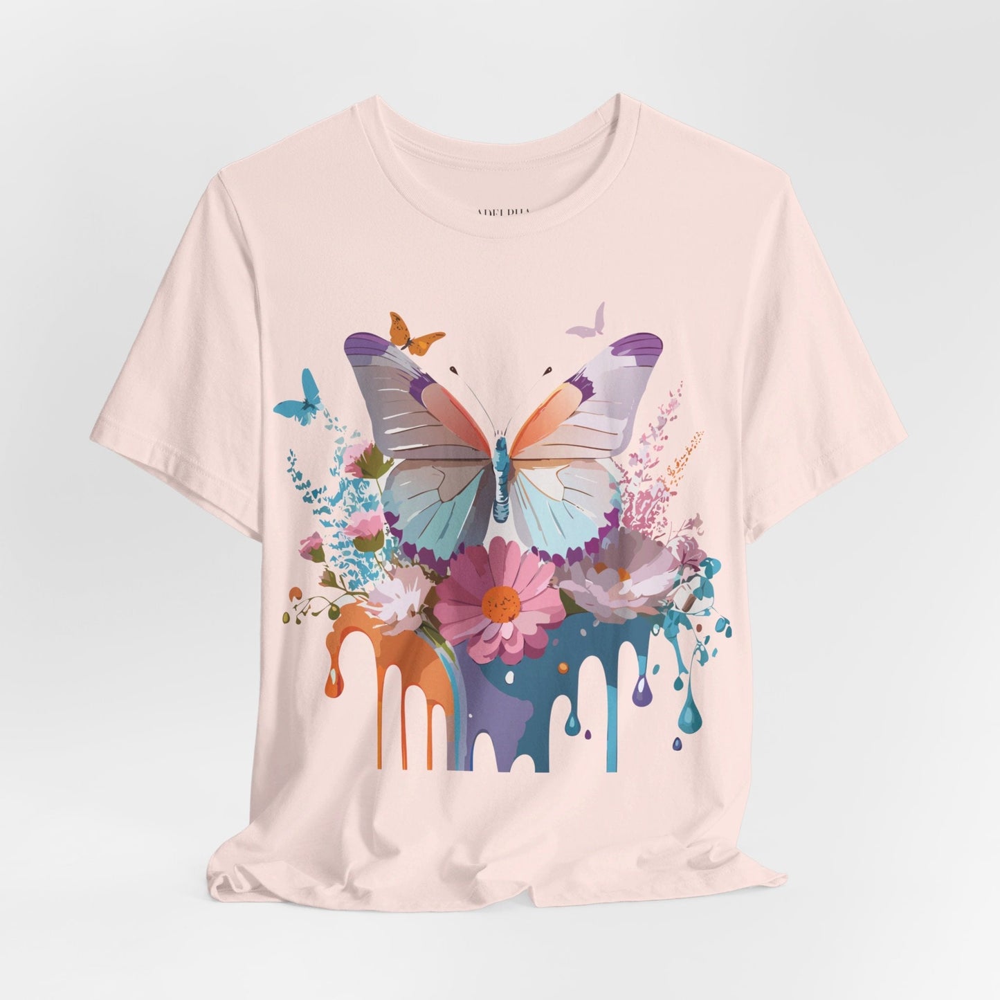 Butterfly Graphic Tee Adelpha Vintage Inspired Unisex Short Sleeve Shirt