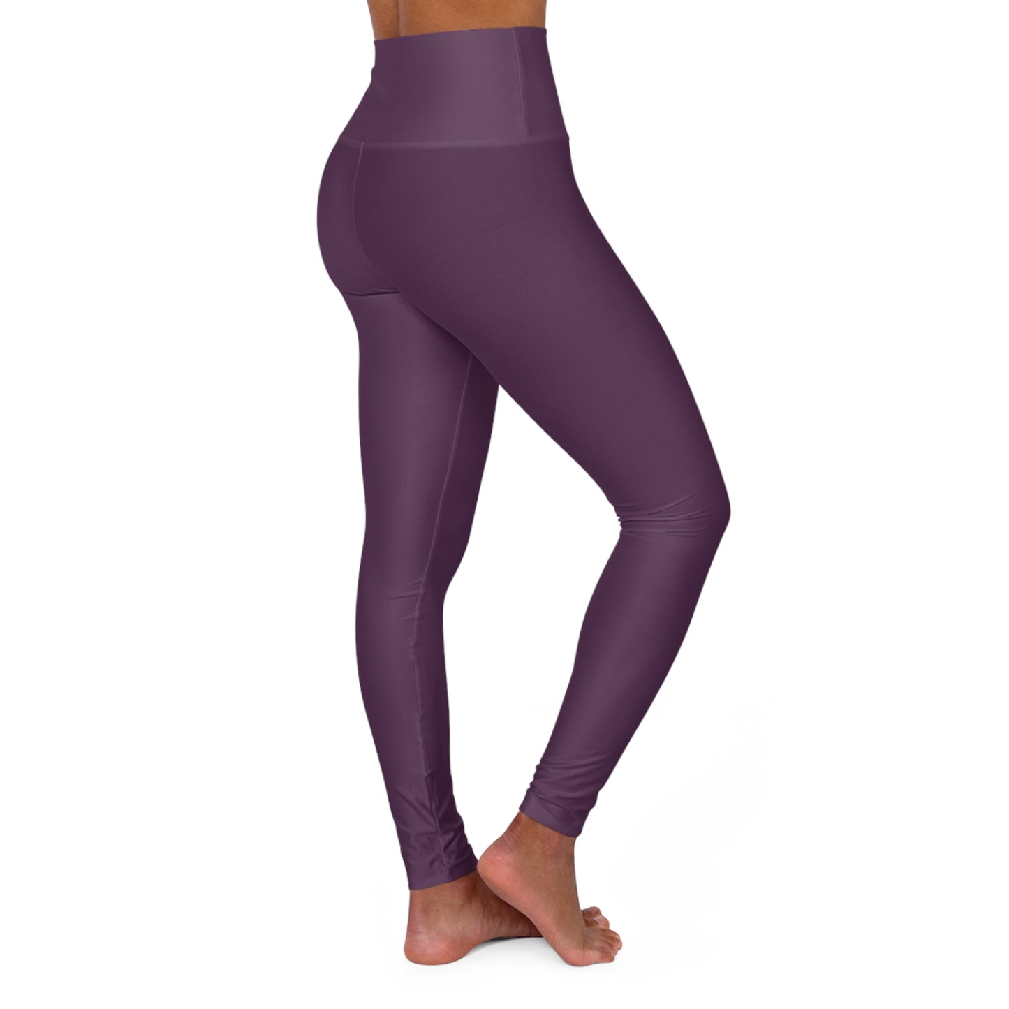 Berry Cream Color High-Waist Yoga Leggings Women's Seamless Poly-Span Stretchy Pants XS-2XL