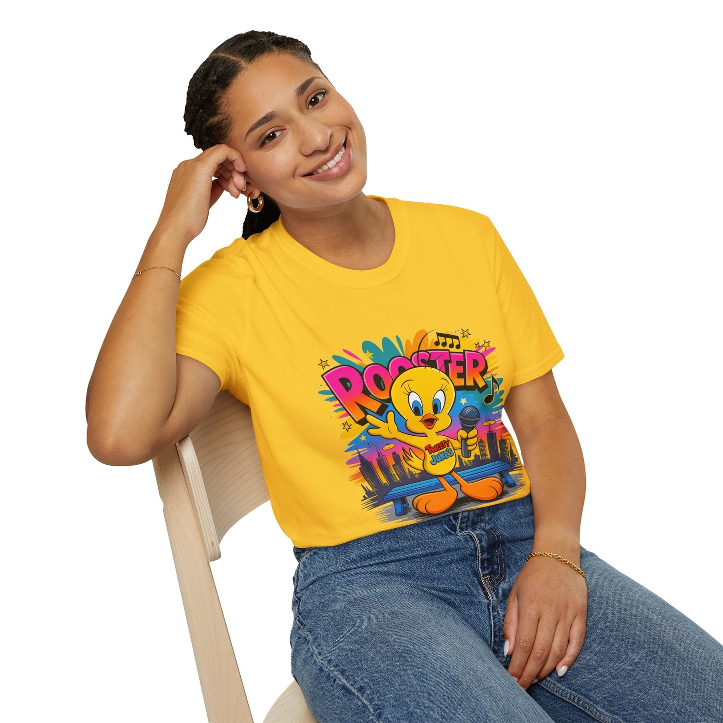 Cartoon T Shirt With Animation And Funny Animals Tee Shirt For Unisex Wear Comfortable