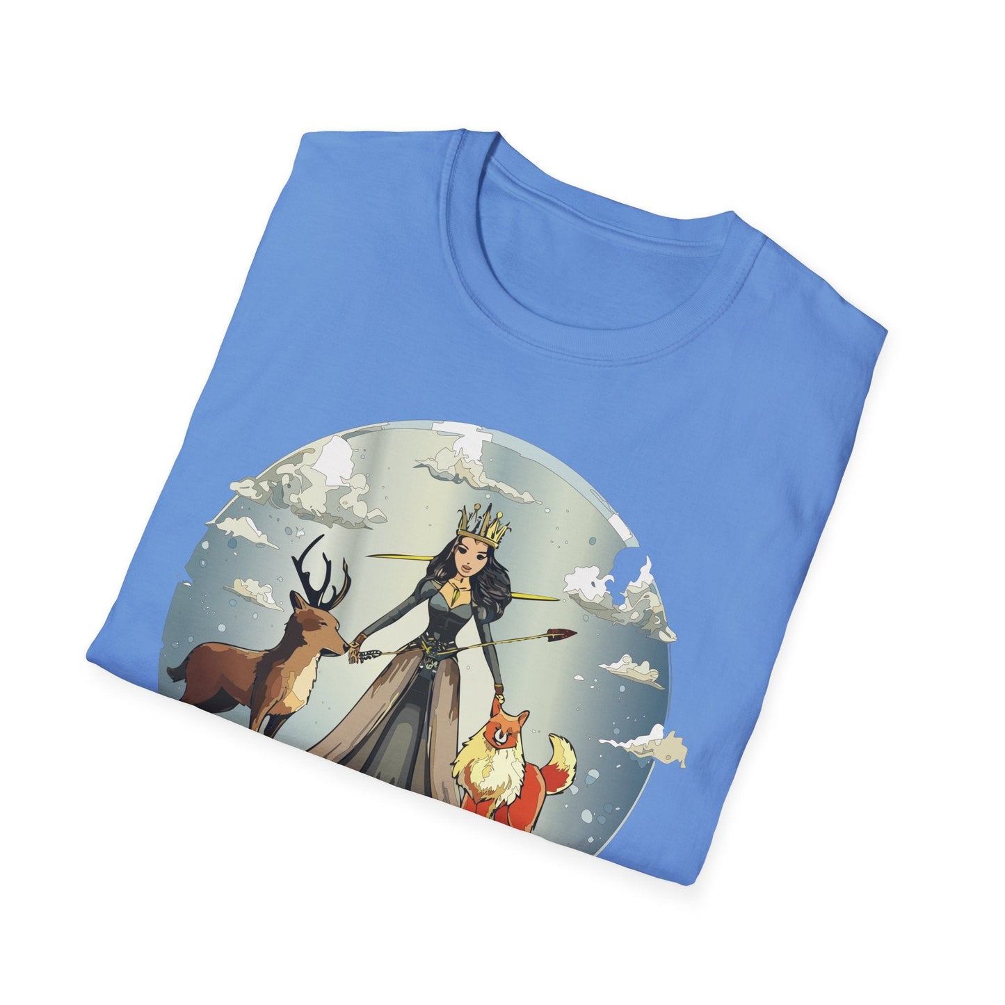 Womens Graphic T Shirt Art Design Tee Softstyle Gildan 64000 Cotton Comfort Fit Casual Wear