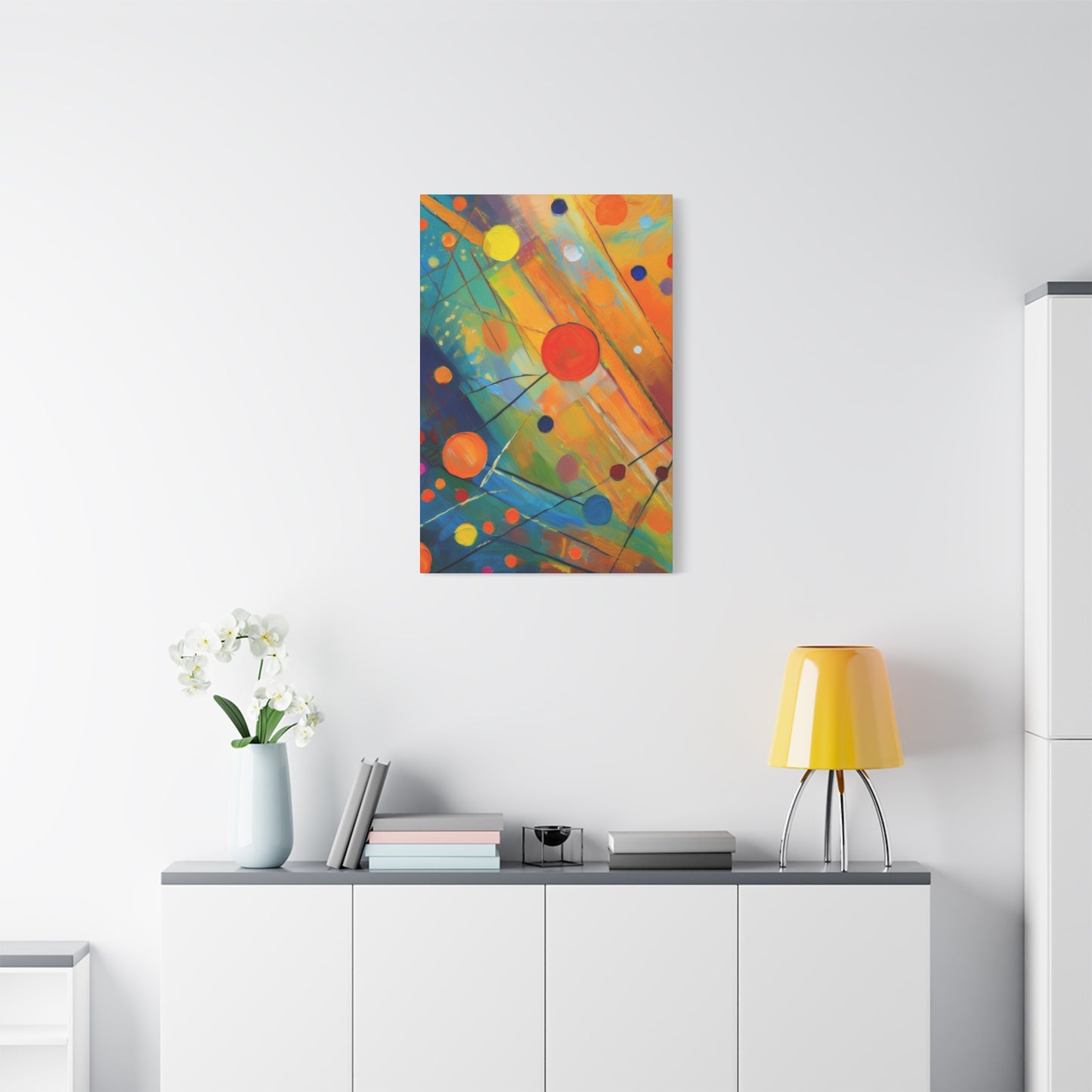 Abstract Oil Painting Print Canvas 20x24,20x30,24x30 24x32,24x36,30x40 32x48,36x48,40x60 Pine-Wood Inner Frame ABS-141
