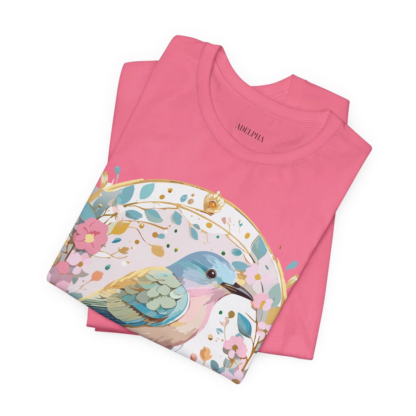 Adelpha Vintage Inspired Graphic Tee Unisex Short Sleeve Shirt Art Design Premium