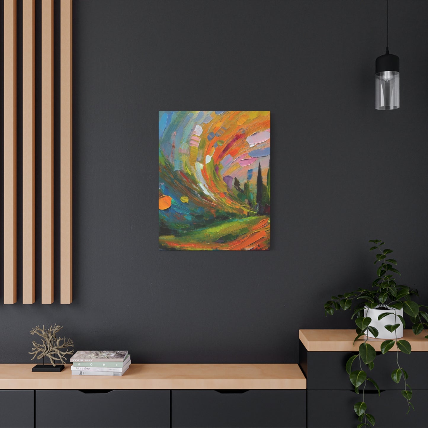 Abstract Oil Painting Print Canvas 20x24,20x30,24x30 24x32,24x36,30x40 32x48,36x48,40x60 Pine-Wood Inner Frame ABS-119