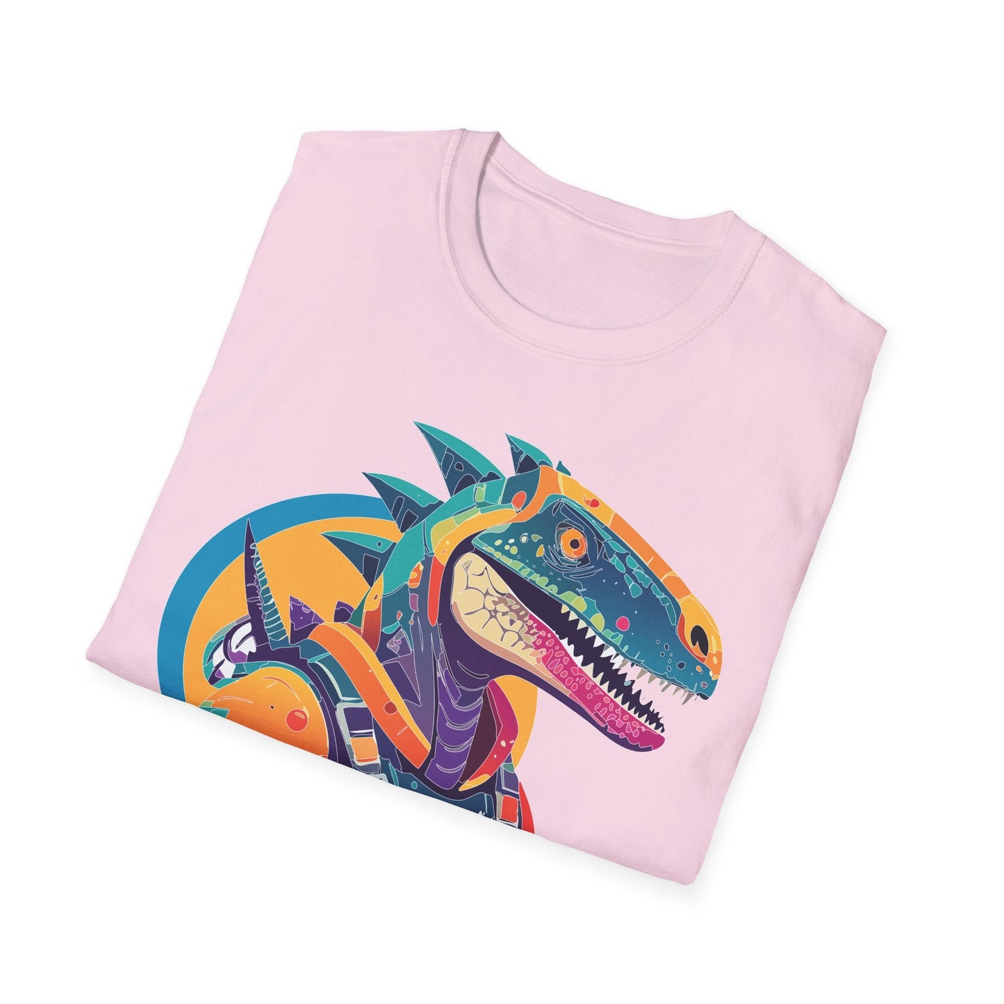 Alien Graphic Unisex Cotton Softstyle UFO Artwork Tee 6