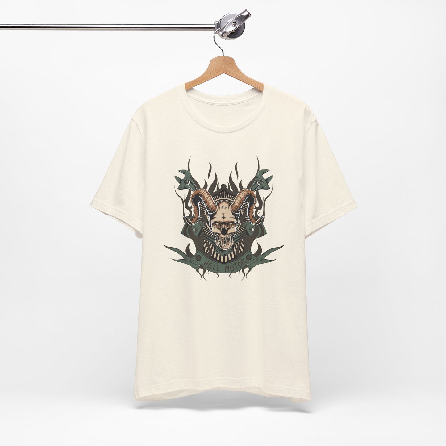 Gothic Skull Graphic Design Unisex Cotton Tee Art-49