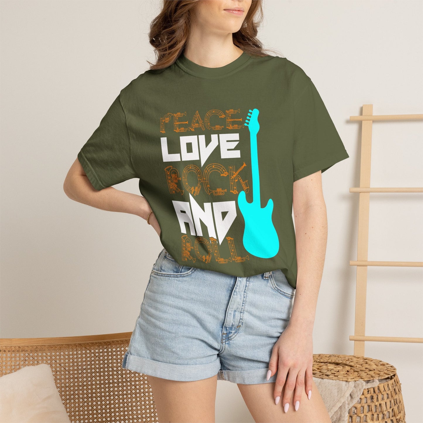 Music Graphic Design Unisex Cotton T-shirt 078