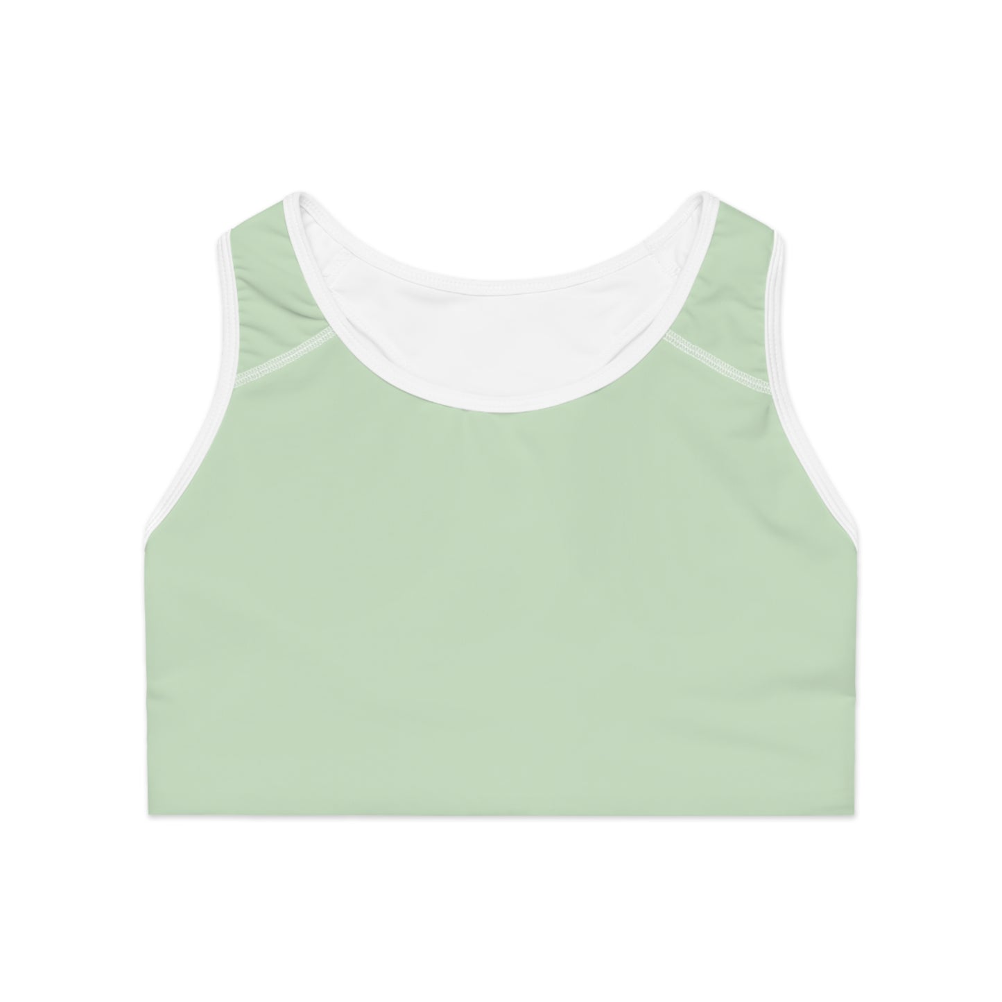 Green Color Sports Bra, Green Sports Bra 9