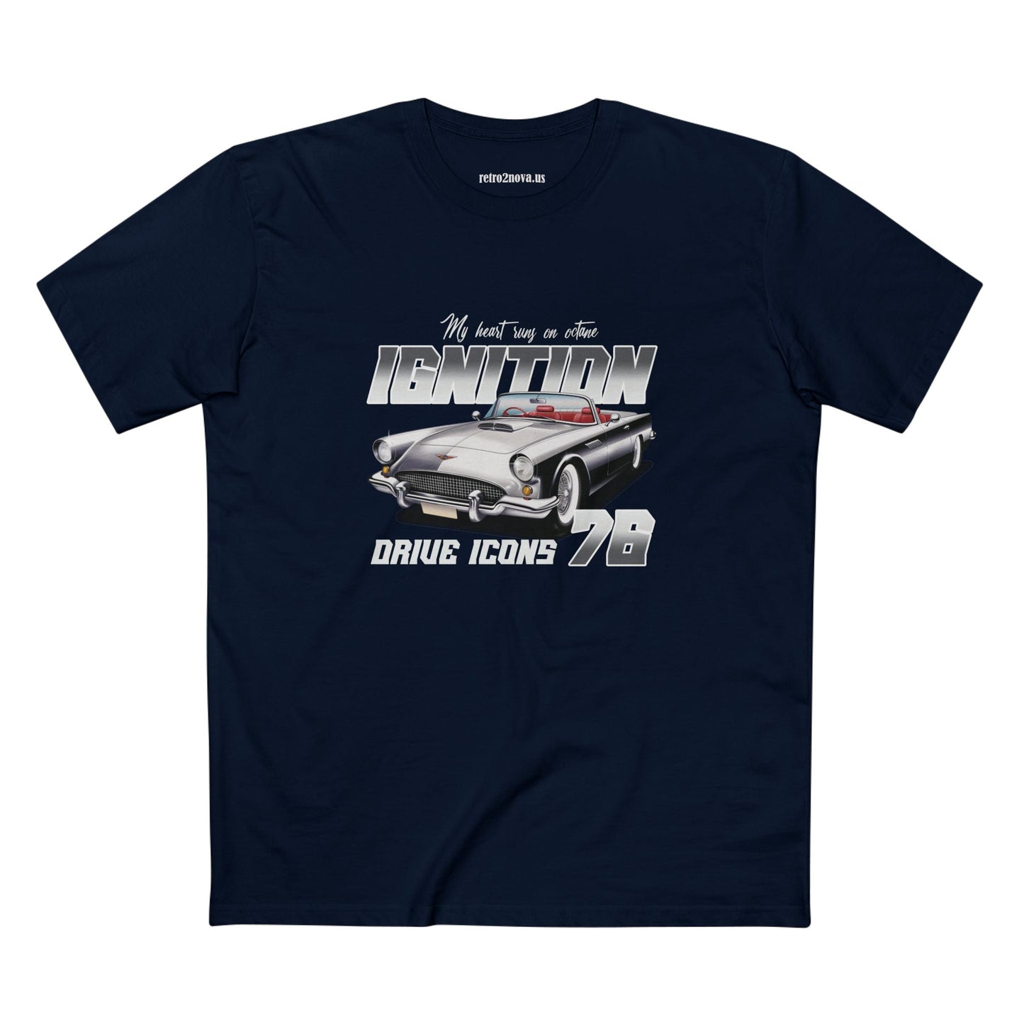 Retro Car Shirts Vintage Car Shirts RC11 Unisex Premium Cotton Tee With Original Art Design