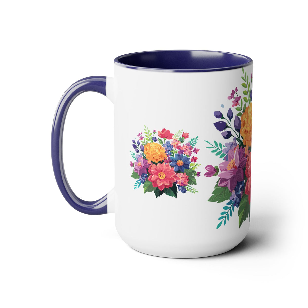 Floral Mug, Floral Cup