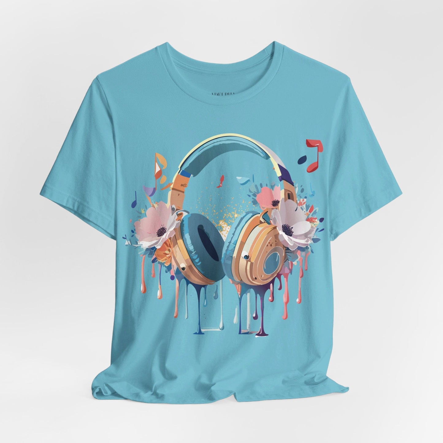 Adelpha Graphic Unisex Music T Shirt With Vintage Inspired Artwork Short Sleeve Tee
